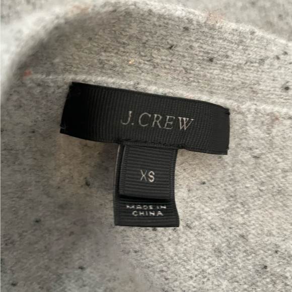 J Crew 100% Wool Grey Button Cardigan Size XS - Picture 3 of 4